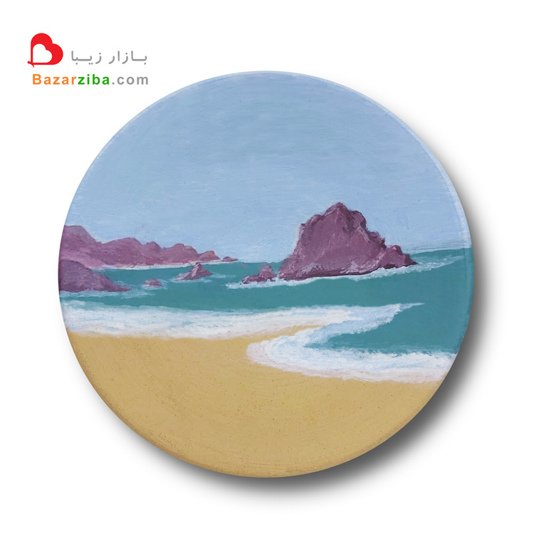 Sea-beach-landscape-wallplate