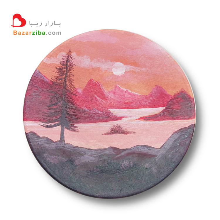 Sunset-landscape-mountain-lake-landscape-wallplate